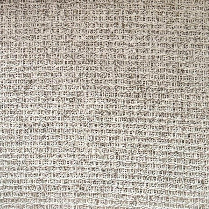 Wesley Waffle Texture Linen Custom Curtains Panel - Updrap