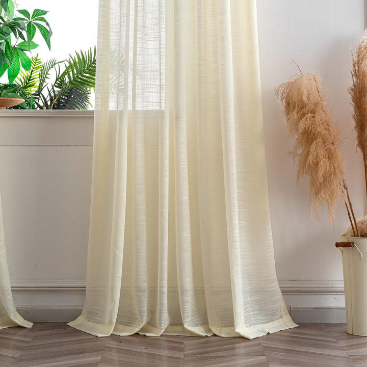 Pearl Lightweight Sheer Custom Curtains - Updrap