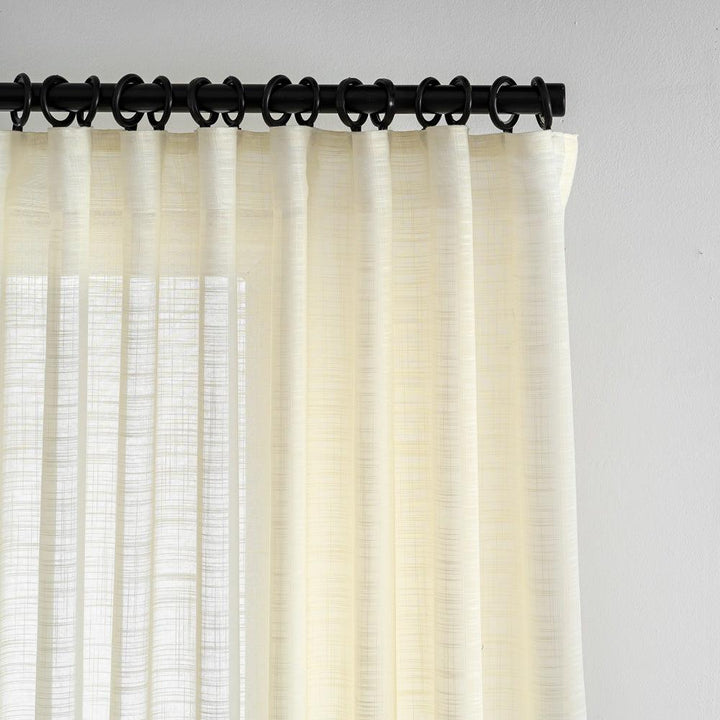 Pearl Lightweight Sheer Custom Curtains - Updrap